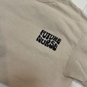 Beige 'Future Nurse' T-Shirt